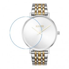 [6 יחידות] Burker Nancy Gold Silver מגן מסך נאנו זכוכית 9H לשעון