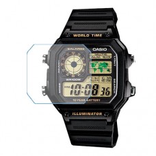 [6 יחידות] Casio AE-1200WH-1BV מגן מסך נאנו זכוכית 9H לשעון