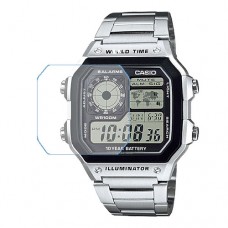 [6 יחידות] Casio AE-1200WHD-1AV מגן מסך נאנו זכוכית 9H לשעון
