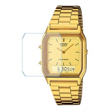 [6 יחידות] Casio AQ-230GA-9DMQ מגן מסך נאנו זכוכית 9H לשעון