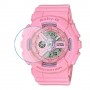 [6 יחידות] Casio BA-110-4A1 מגן מסך נאנו זכוכית 9H לשעון