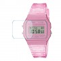 [6 יחידות] Casio F-91WS-4EF מגן מסך נאנו זכוכית 9H לשעון