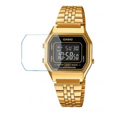[6 יחידות] Casio LA680WGA-1B מגן מסך נאנו זכוכית 9H לשעון