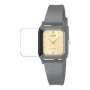 [6 יחידות] Casio LQ-142E-9A מגן מסך נאנו זכוכית 9H לשעון