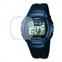 [6 יחידות] Casio W-210-1BVES מגן מסך נאנו זכוכית 9H לשעון