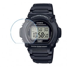 [6 יחידות] Casio W-219H-1AV מגן מסך נאנו זכוכית 9H לשעון