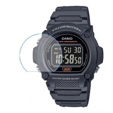 [6 יחידות] Casio W-219H-8BV מגן מסך נאנו זכוכית 9H לשעון