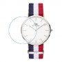[6 יחידות] Daniel Wellington Watch Classic 40 Cambridge 40mm מגן מסך נאנו זכוכית 9H לשעון