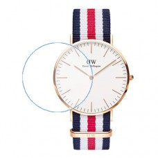 [6 יחידות] Daniel Wellington Watch Classic 40 Canterbury 40mm מגן מסך נאנו זכוכית 9H לשעון