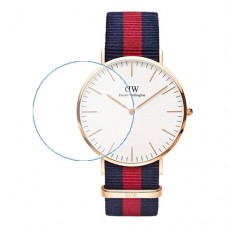 [6 יחידות] Daniel Wellington Watch Classic 40 Oxford 40mm מגן מסך נאנו זכוכית 9H לשעון