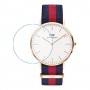 [6 יחידות] Daniel Wellington Watch Classic 40 Oxford 40mm מגן מסך נאנו זכוכית 9H לשעון