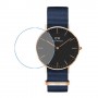 [6 יחידות] Daniel Wellington Watch Classic Bayswater Black 36mm מגן מסך נאנו זכוכית 9H לשעון