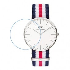 [6 יחידות] Daniel Wellington Watch Classic Canterbury 40mm מגן מסך נאנו זכוכית 9H לשעון