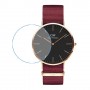 [6 יחידות] Daniel Wellington Watch Classic Roselyn Black 40mm מגן מסך נאנו זכוכית 9H לשעון