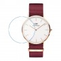 [6 יחידות] Daniel Wellington Watch Classic Roselyn White 40mm מגן מסך נאנו זכוכית 9H לשעון