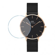 [6 יחידות] Daniel Wellington Watch Petite Ashfield Black 36mm מגן מסך נאנו זכוכית 9H לשעון