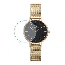 [6 יחידות] Daniel Wellington Watch Petite Evergold Black 28mm מגן מסך נאנו זכוכית 9H לשעון