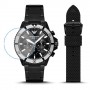 [6 יחידות] Emporio Armani AR80050 מגן מסך נאנו זכוכית 9H לשעון