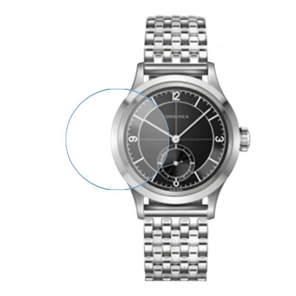 [6 יחידות] Longunes Heritage Classic - Sector Dial 38.5 MM L2-828-4-53-6 מגן מסך נאנו זכוכית 9H לשעון
