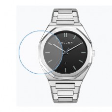 [6 יחידות] Meller Daren Black Silver 40 MM מגן מסך נאנו זכוכית 9H לשעון