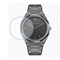 [6 יחידות] Meller Daren Gun Metal 40 MM מגן מסך נאנו זכוכית 9H לשעון