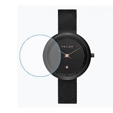 [6 יחידות] Meller Niara Baki Black 34 MM מגן מסך נאנו זכוכית 9H לשעון