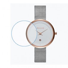 [6 יחידות] Meller Niara Dag Silver 34 MM מגן מסך נאנו זכוכית 9H לשעון
