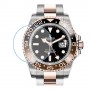 [6 יחידות] Rolex - GMT-Master II - Oyster - 40 mm - Oystersteel and Everose gold מגן מסך נאנו זכוכית 9H לשעון