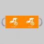 BMX Raider ספל תה \ קפה מעוצבת בעיצוב אישי עם השם שלך ב10 צבעים לבחירה