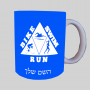 טריאתלון ספל תה \ קפה מעוצבת בעיצוב אישי עם השם שלך ב10 צבעים לבחירה