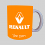 רנו ספל תה \ קפה מעוצבת בעיצוב אישי עם השם שלך ב10 צבעים לבחירה