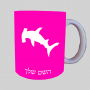 פטישניים ספל תה \ קפה מעוצבת בעיצוב אישי עם השם שלך ב10 צבעים לבחירה