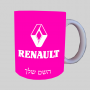 רנו ספל תה \ קפה מעוצבת בעיצוב אישי עם השם שלך ב10 צבעים לבחירה