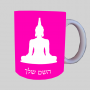 בודה ספל תה \ קפה מעוצבת בעיצוב אישי עם השם שלך ב10 צבעים לבחירה
