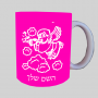 מחזמר מלאך 2 ספל תה \ קפה מעוצבת בעיצוב אישי עם השם שלך ב10 צבעים לבחירה
