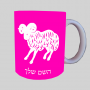 סימני גלגל המזלות - טלה ספל תה \ קפה מעוצבת בעיצוב אישי עם השם שלך ב10 צבעים לבחירה