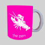 סימני גלגל המזלות - סרטן ספל תה \ קפה מעוצבת בעיצוב אישי עם השם שלך ב10 צבעים לבחירה