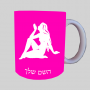 סימני גלגל המזלות - בתולה ספל תה \ קפה מעוצבת בעיצוב אישי עם השם שלך ב10 צבעים לבחירה
