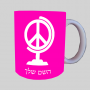 שלום גלובס ספל תה \ קפה מעוצבת בעיצוב אישי עם השם שלך ב10 צבעים לבחירה
