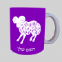 סימני גלגל המזלות - טלה ספל תה \ קפה מעוצבת בעיצוב אישי עם השם שלך ב10 צבעים לבחירה