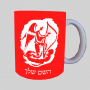 מחזמר מלאך ספל תה \ קפה מעוצבת בעיצוב אישי עם השם שלך ב10 צבעים לבחירה