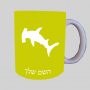 פטישניים ספל תה \ קפה מעוצבת בעיצוב אישי עם השם שלך ב10 צבעים לבחירה