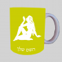סימני גלגל המזלות - בתולה ספל תה \ קפה מעוצבת בעיצוב אישי עם השם שלך ב10 צבעים לבחירה