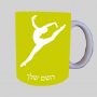 באלט ספל תה \ קפה מעוצבת בעיצוב אישי עם השם שלך ב10 צבעים לבחירה