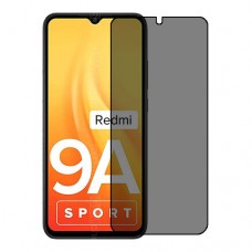 Xiaomi Redmi 9A Sport מגן מסך הידרוג'ל פרטיות (סיליקון) יחידה אחת סקרין מובייל