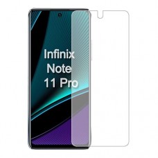 Infinix Note 11 Pro מגן מסך הידרוג'ל שקוף (סיליקון) יחידה אחת סקרין מובייל