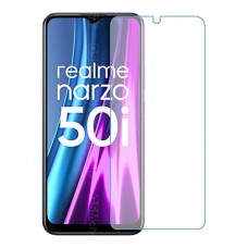 Realme Narzo 50i מגן מסך נאנו זכוכית 9H יחידיה אחת סקרין מובייל
