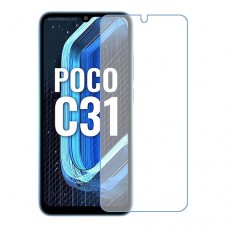Xiaomi Poco C31 מגן מסך נאנו זכוכית 9H יחידיה אחת סקרין מובייל