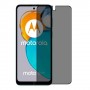 Motorola Moto E22s מגן מסך הידרוג'ל פרטיות (סיליקון) יחידה אחת סקרין מובייל