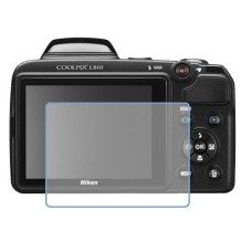 מגן מסך נאנו זכוכית 9H למצלמה מדגם : Nikon Coolpix L810 מותג : סקרין מובייל